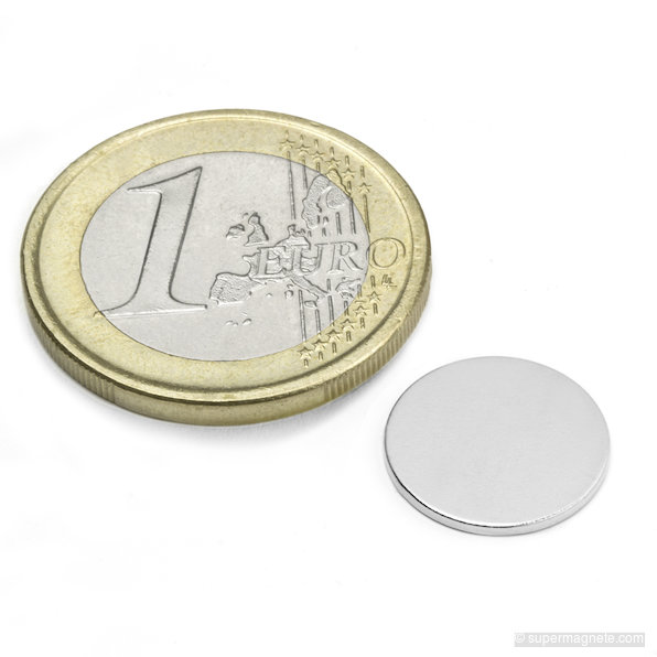 Disco magnetico Ø 13 mm, altezza 1 mm
