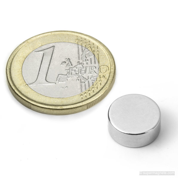 Disc magnet Ø 12 mm, height 5 mm