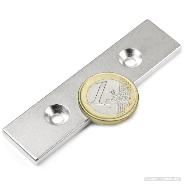 Blokmagneet 80 x 20 x 4 mm
