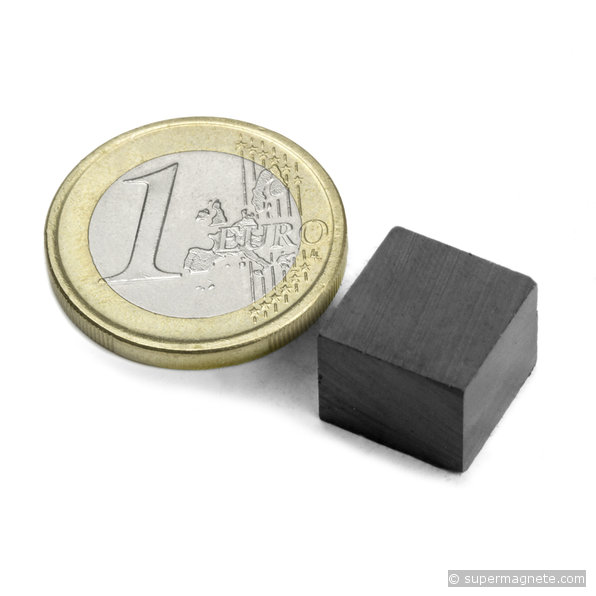 Bloque magnético 12 x 12 x 10 mm